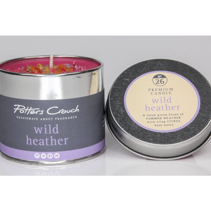 Potters Crouch - Candle Tin - Wild Heather-1